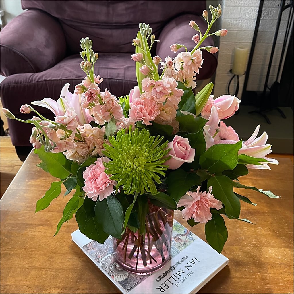 Pretty in Pink Bouquet –  Rosemary Flower Shop Inc, Wappingers Falls NY