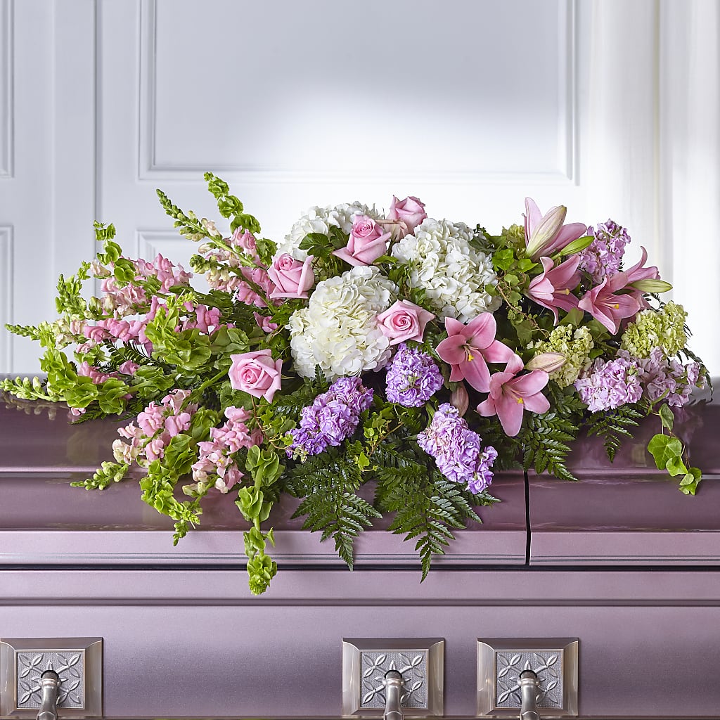 Life's Gratitude Casket Spray –  Rosemary Flower Shop Inc, Wappingers Falls NY
