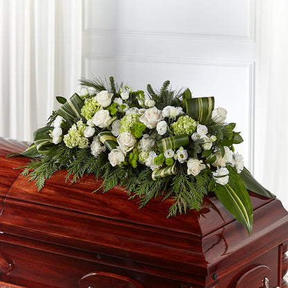 Hopeful Gesture Casket Spray –  Rosemary Flower Shop Inc, Wappingers Falls NY