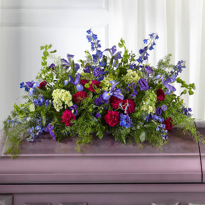 Always Treasured Casket Spray –  Rosemary Flower Shop Inc, Wappingers Falls NY