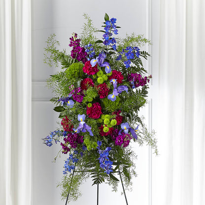 Heavenly Skies Standing Spray –  Rosemary Flower Shop Inc, Wappingers Falls NY