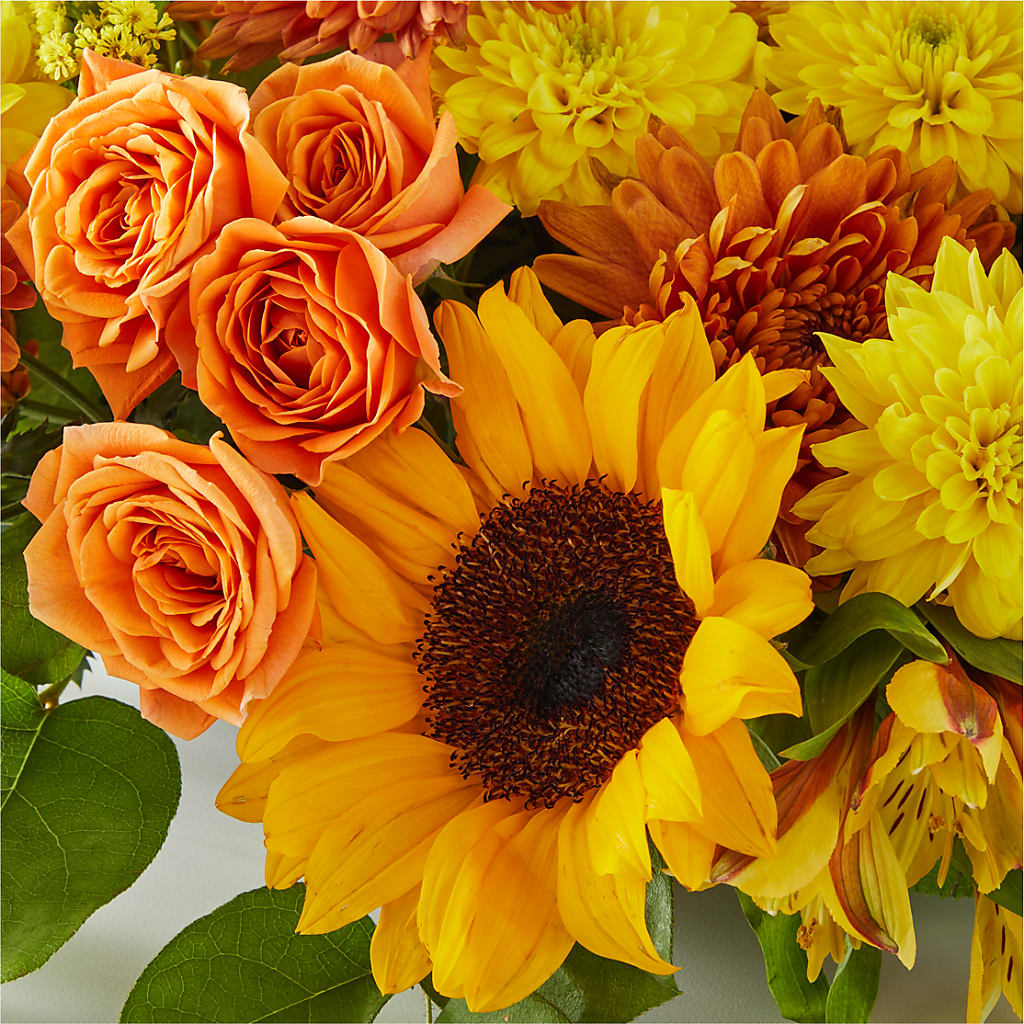 Autumn Harmony Centerpiece –  Rosemary Flower Shop Inc, Wappingers Falls NY