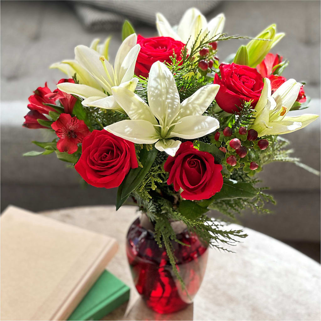 Evergreen Delight Bouquet –  Rosemary Flower Shop Inc, Wappingers Falls NY