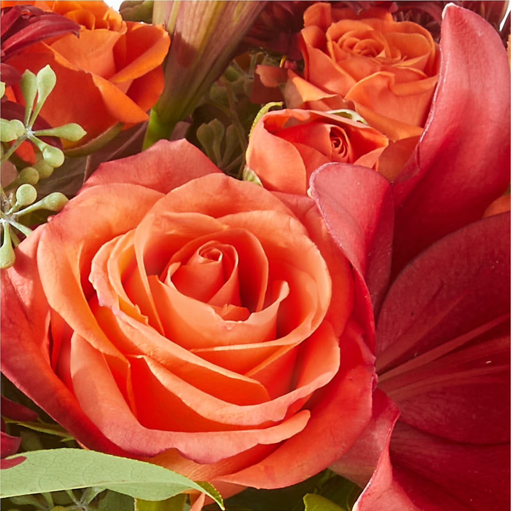 Crimson Leaves Bouquet –  Rosemary Flower Shop Inc, Wappingers Falls NY