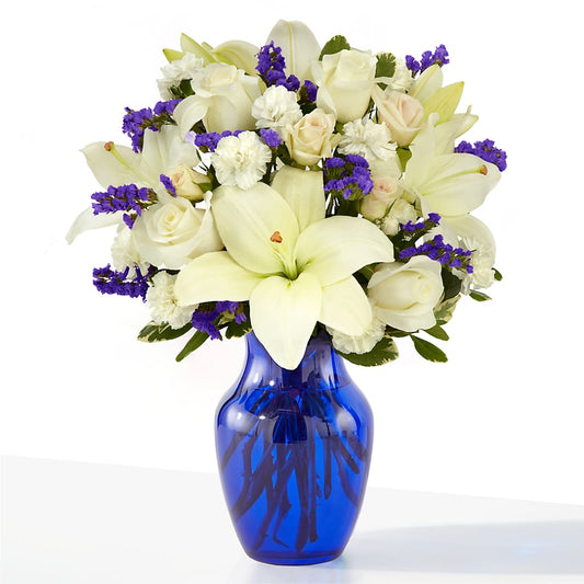 Sapphire Rush Bouquet –  Rosemary Flower Shop Inc, Wappingers Falls NY