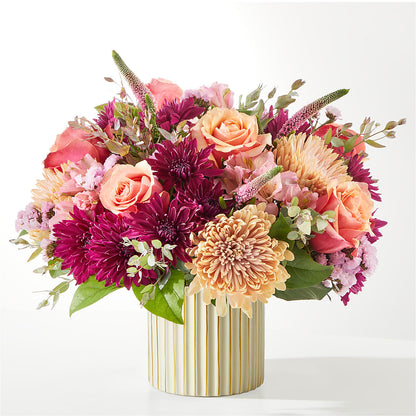 Berry Cobbler Bouquet with Ivory Vase –  Rosemary Flower Shop Inc, Wappingers Falls NY