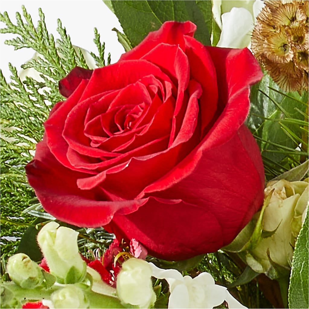 Deck the Halls Bouquet –  Rosemary Flower Shop Inc, Wappingers Falls NY