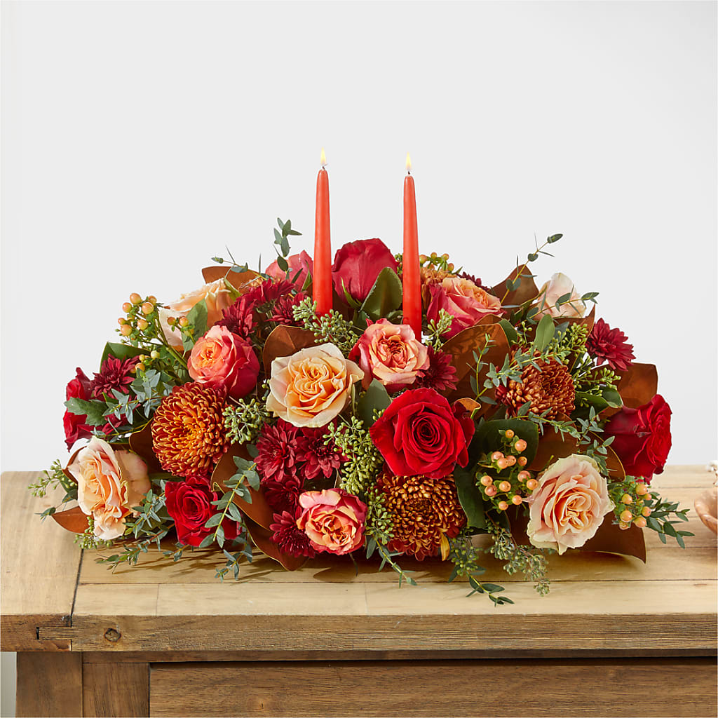Gather Near Centerpiece –  Rosemary Flower Shop Inc, Wappingers Falls NY