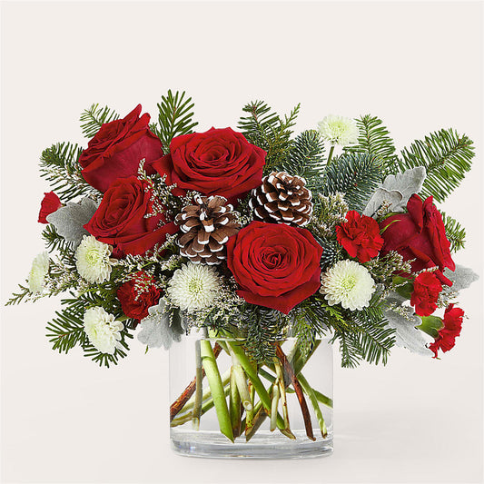 Yule Cheer Bouquet –  Rosemary Flower Shop Inc, Wappingers Falls NY