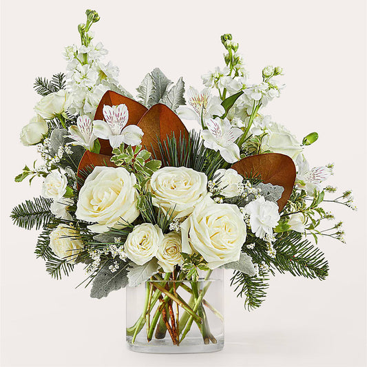 Fresh Snowfall Bouquet –  Rosemary Flower Shop Inc, Wappingers Falls NY