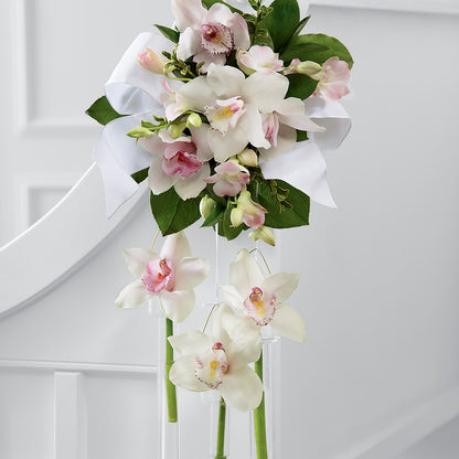 Perfect Entrance Pew Arrangement –  Rosemary Flower Shop Inc, Wappingers Falls NY