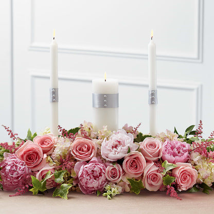 Worldwide Romance Unity Candle Arrangement –  Rosemary Flower Shop Inc, Wappingers Falls NY