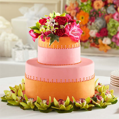 Sweet Citrus Cake Decor –  Rosemary Flower Shop Inc, Wappingers Falls NY