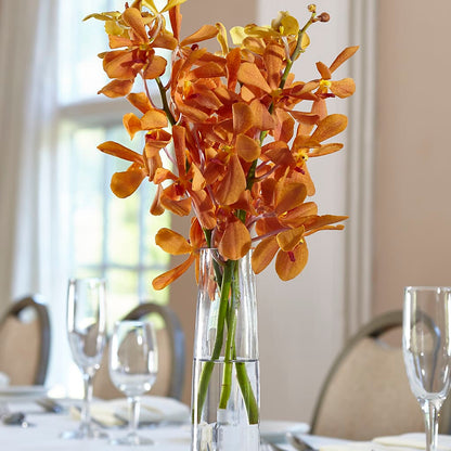 Orange Mokara Bud Vase –  Rosemary Flower Shop Inc, Wappingers Falls NY