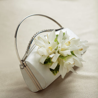 White Purse Decor –  Rosemary Flower Shop Inc, Wappingers Falls NY