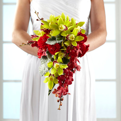 Elegant Orchid Bouquet –  Rosemary Flower Shop Inc, Wappingers Falls NY