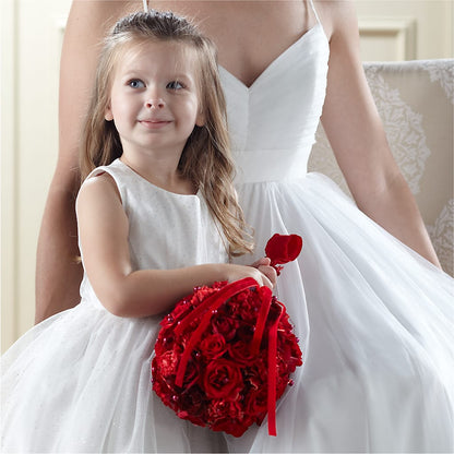Pure at Heart Flower Girl Arrangement –  Rosemary Flower Shop Inc, Wappingers Falls NY