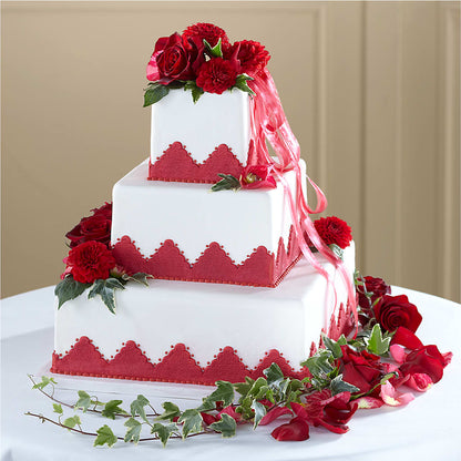 Forever Happiness Cake Decor –  Rosemary Flower Shop Inc, Wappingers Falls NY