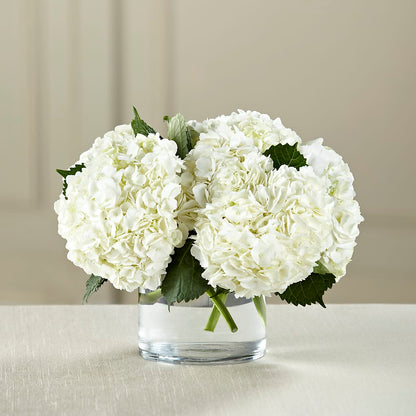White Hydrangea Bouquet –  Rosemary Flower Shop Inc, Wappingers Falls NY